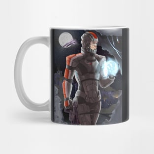 Commander Shepard in the City Mug